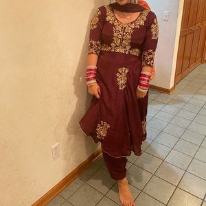 Anarkali salwar suit